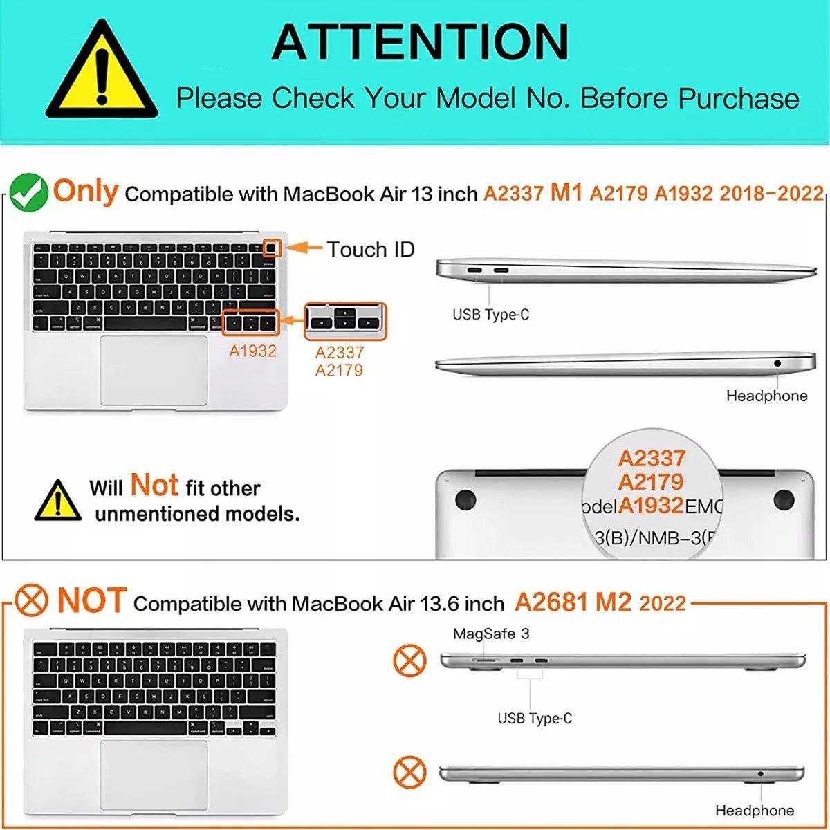 Carcasa 360 Manzana Calada Para Macbook Air 13 Procesador M1 A2337 /A2179 /A1932