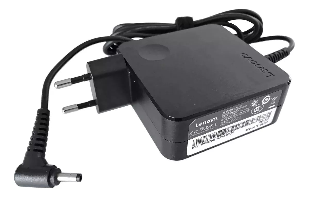 Cargador Original Lenovo 20v 3.25a 65w Punta Fina 4x1.7mm