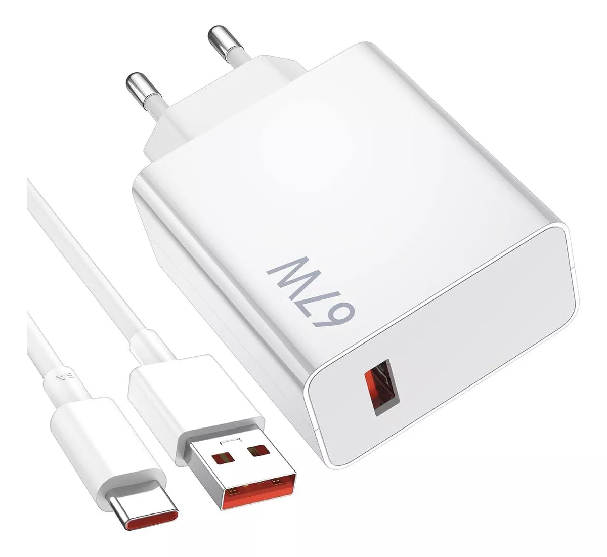 Cargador Turbo 67w + Usb C Para Xiaomi 11t 12 Redmi Note 11