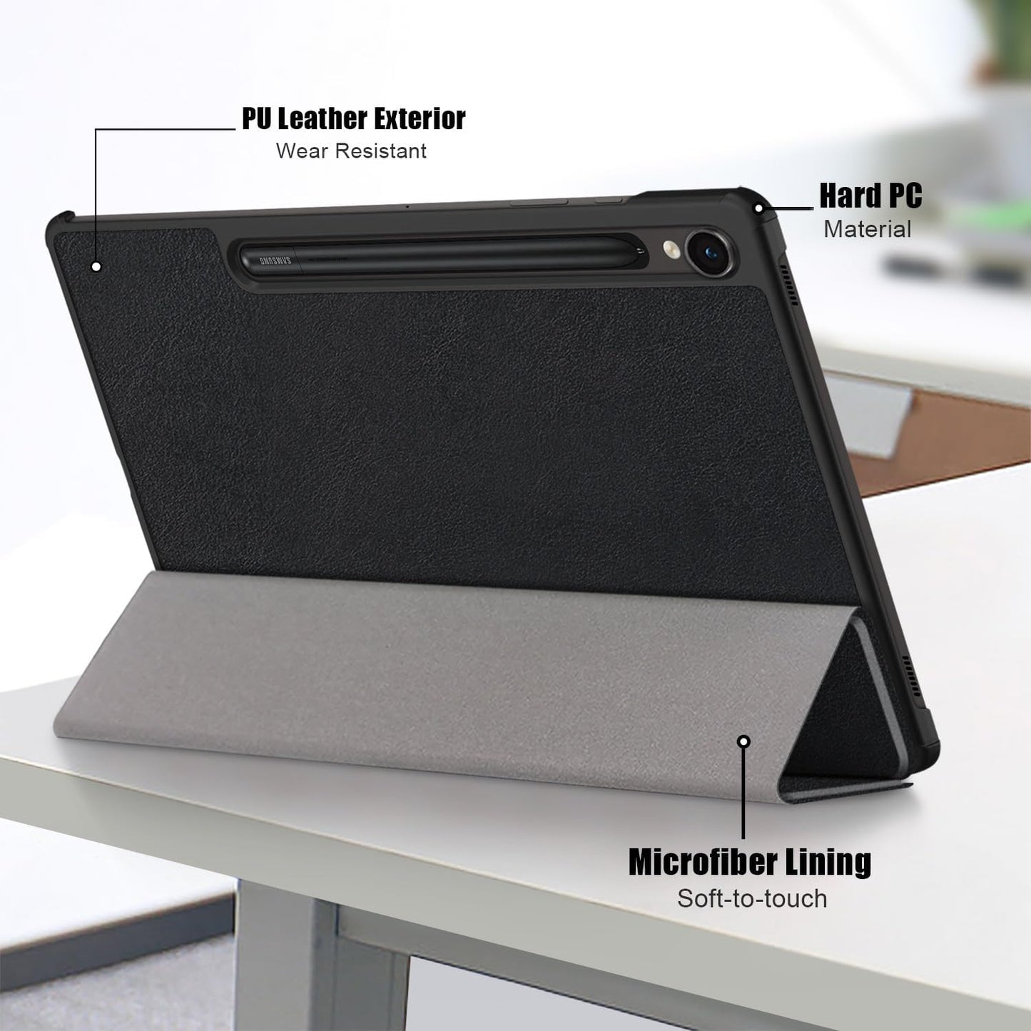 Carcasa Smart Cover Para Galaxy Tab S9 Fe 10,9 Sm-x510