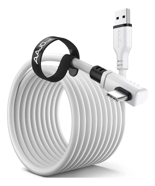 Cable Para Lente Oculus Link Usb-c A 3.0 (5 M) Carga Rapida