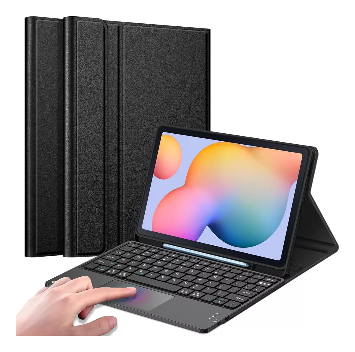 Funda Con Teclado Español Para Samsung Tab S6 Lite 10.4 P610/615