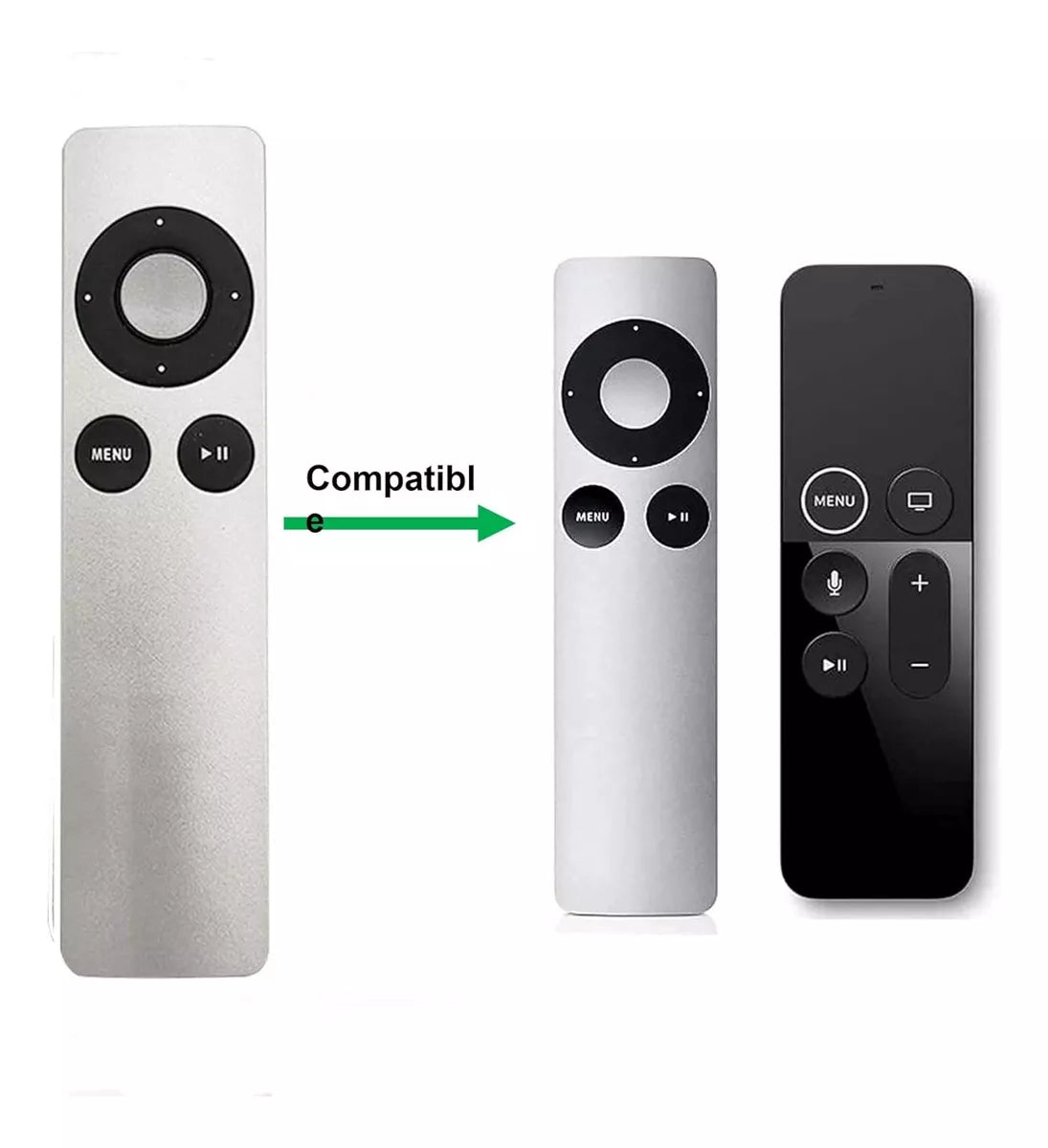 Control Remoto Para Apple Tv De 1ª 2ª 3ª 4ª Generación Firme